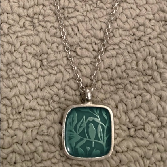 Foxy Originals dual necklace (1 side is chocolate brown, other side is blue) - Picture 1 of 3